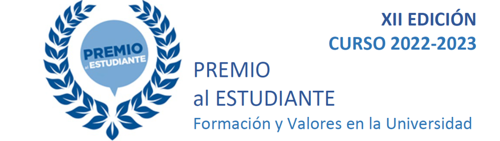 Premio al Estudiante Formación y Valores, XII edición